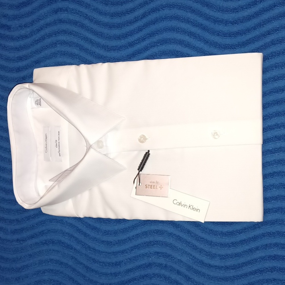 Calvin Klein Performance Men's Dress Shirt NWT